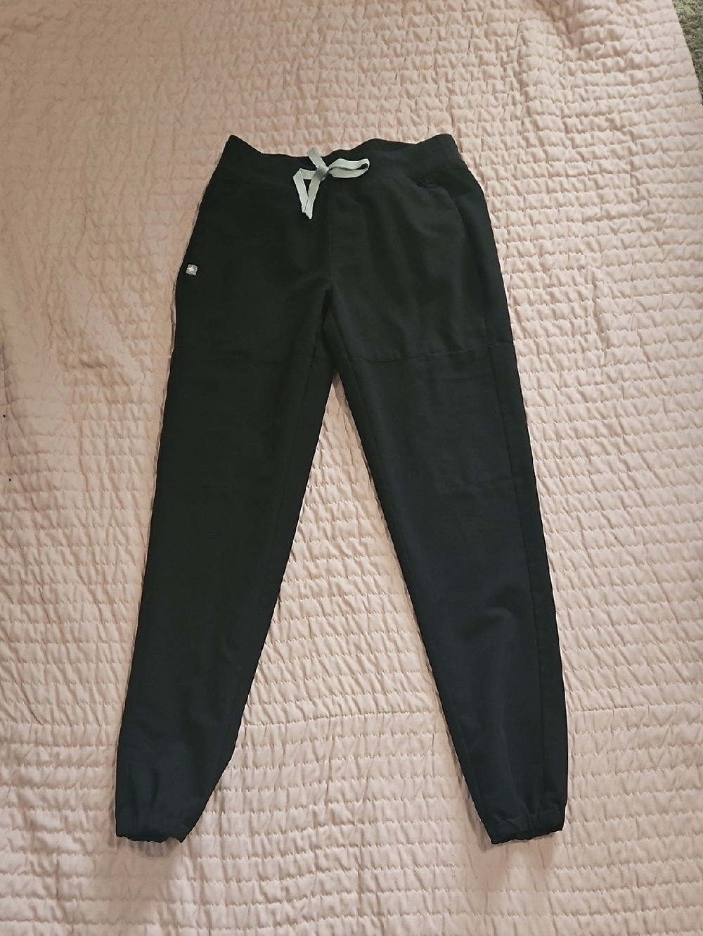 Figs Black Joggers